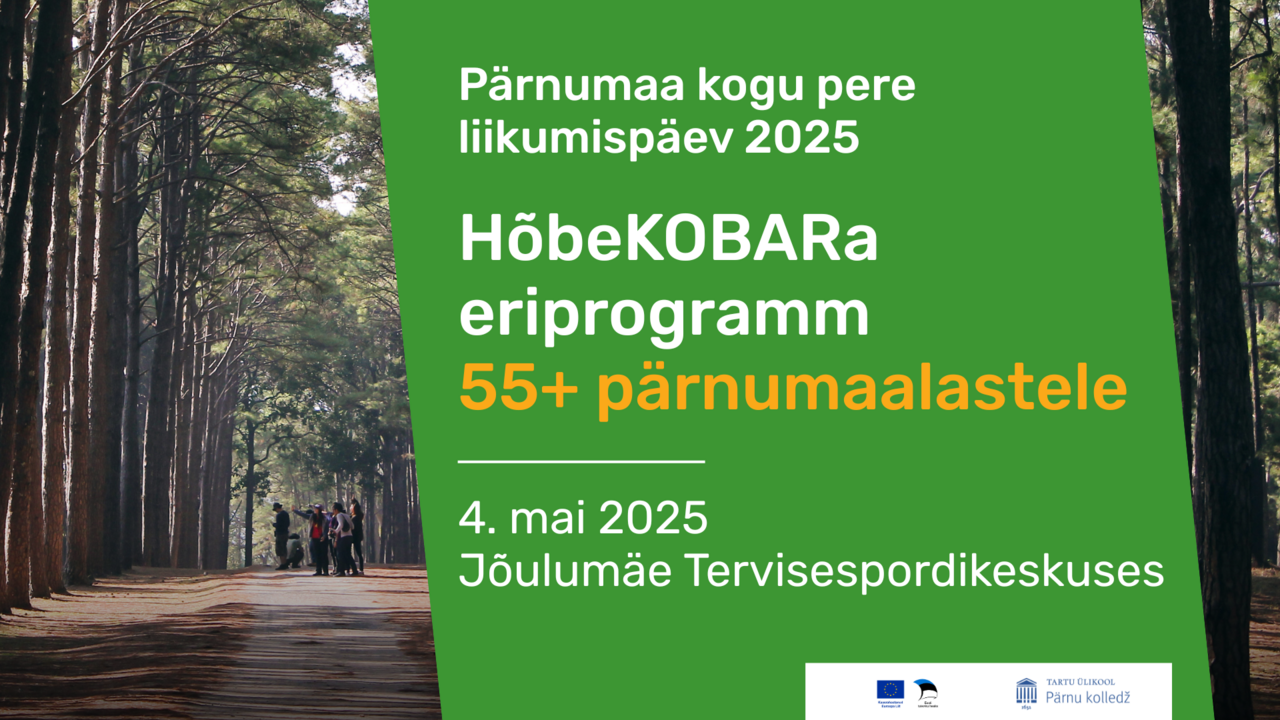 grupp inimesi männimetsas