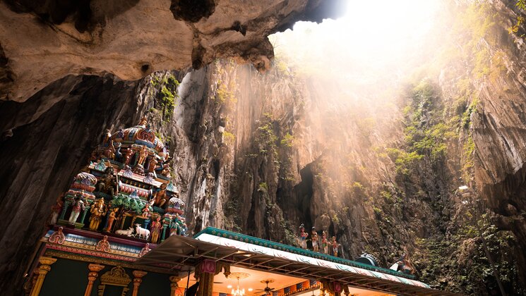 Ajanta koopad, India