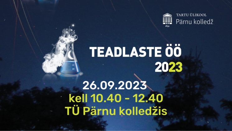 Teadlaste öö 2023