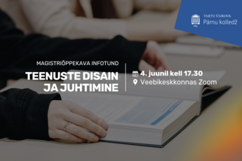 Õppekava: teenuste disain ja juhtimine